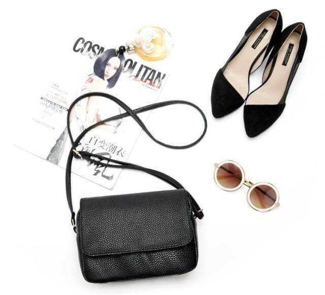 กระเป๋าสะพาย H&M รุ่น cross body bag มี 4 สี : ดำ , ชมพูนู๊ด , เหลือง , มิ้นท์