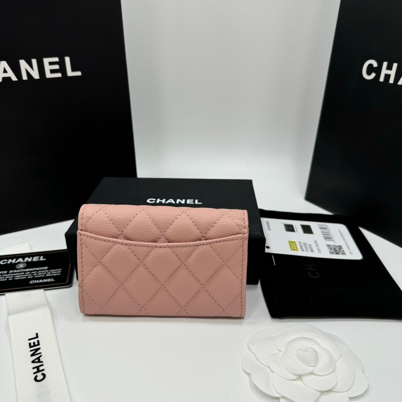 พร้อมส่ง 7 สี CHANEL WALLET กระเป๋าสตางค์รุ่นยอดนิยมใบสั้น เกรดออริ 1:1 ใช้งานต่างประเทศได้ ภาพถ่ายจากงานขายจริง