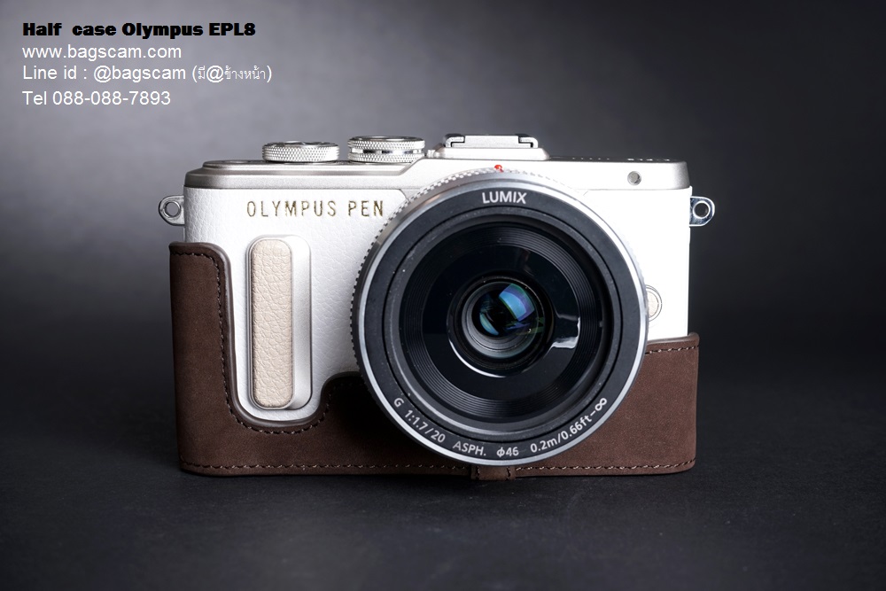 เคสกล้อง Olympus EPL8 หนังแท้