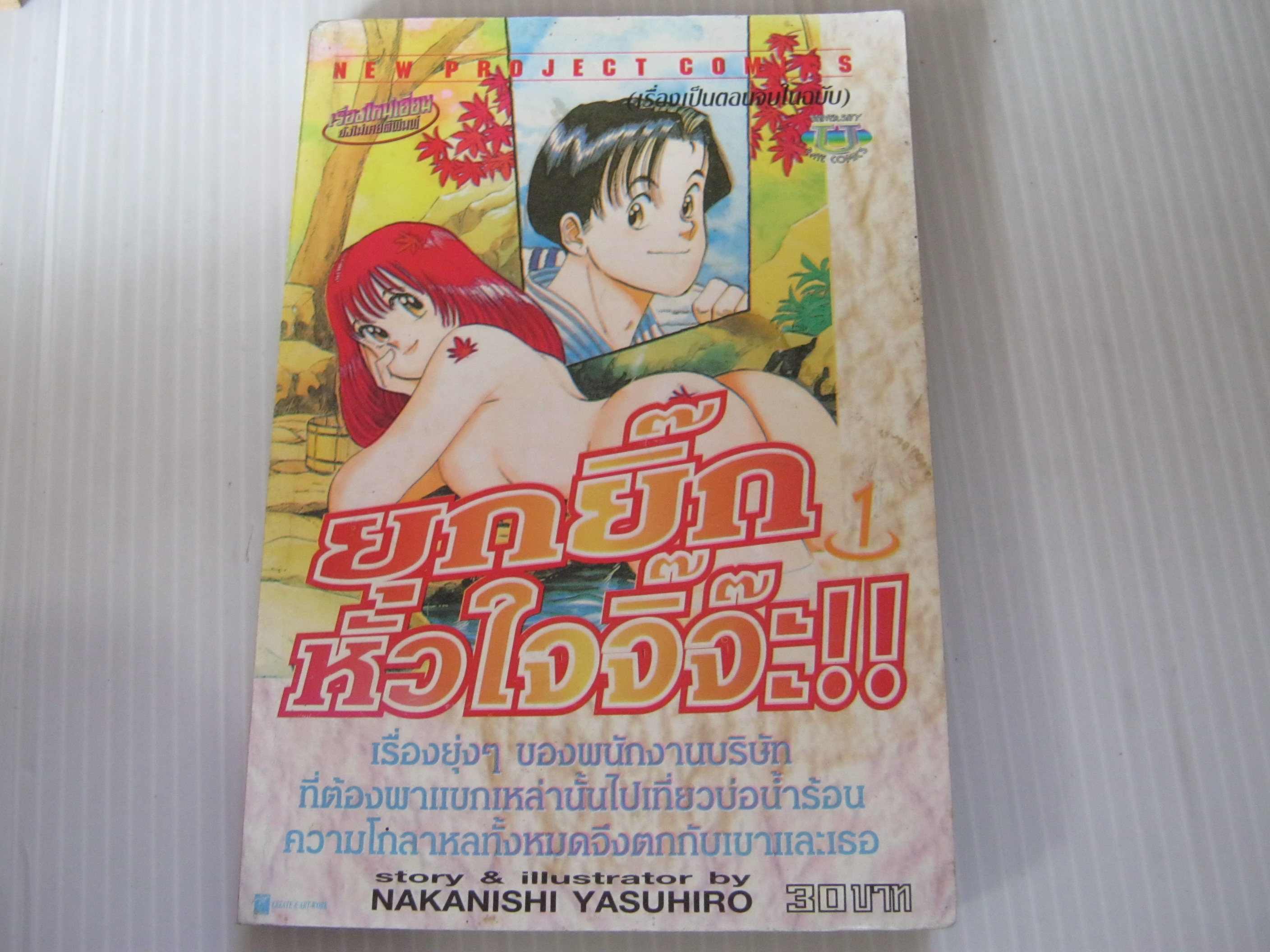 ยุกยิ๊กหัวใจจิ๊จ๊ะ เล่ม 1 จบในฉบับ Nakanishi Yasuhiro เขียน***สินค้าหมด***