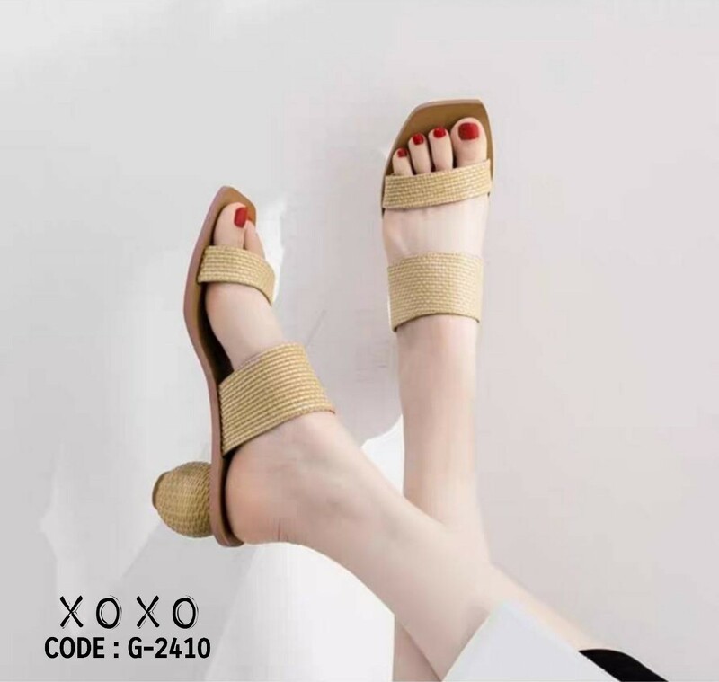 รองเท้าผ้าป่านสไตล์งานเกาหลี งานสวม คาดผ้าป่านลายกระสอบ ส้นทรงกลม งาน สวย เก๋ ดูแพง เกินราคาคะ งานจริงสวยมาก แมทส์ชุดง่าย