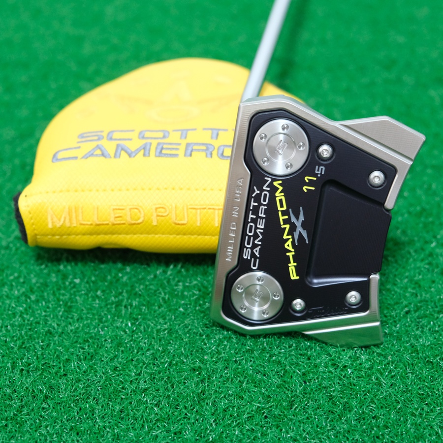 NEW SCOTTY CAMERON PHANTOM X 11.5 LENGTH 34" PUTTER + HEADCOVER