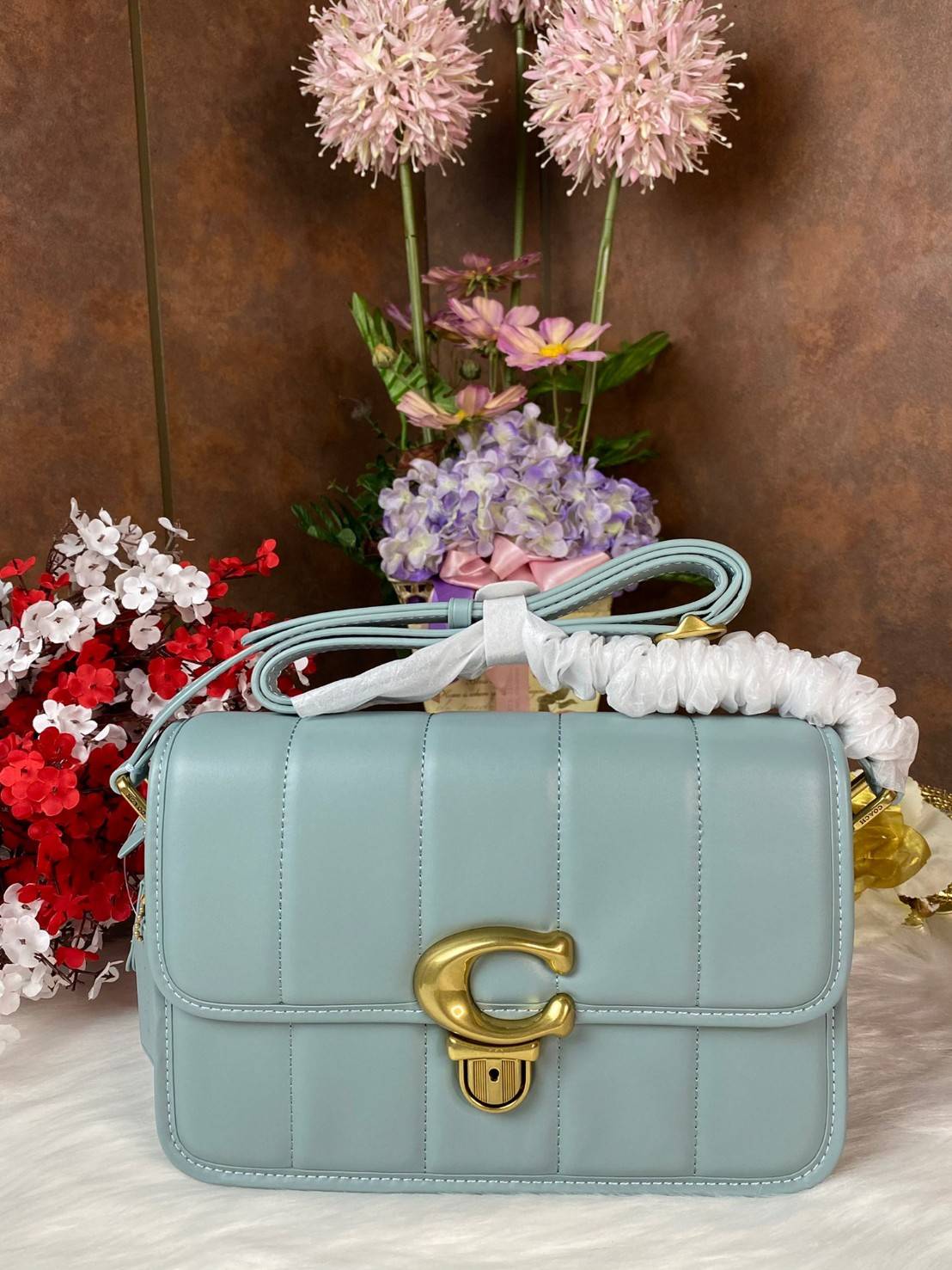 Coach Studio Shoulder Bag With Quilting c7725 พร้อมส่งที่ไทย