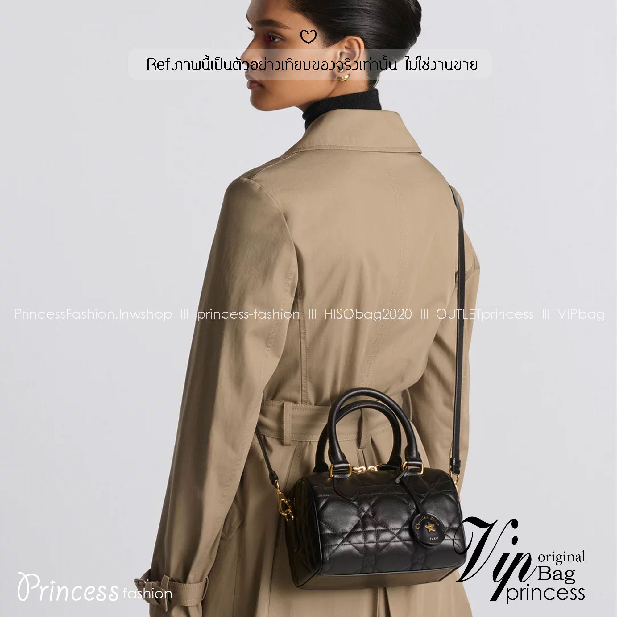 DIOR Groove 20 Bag กระเป๋าสะพายทรงบอสตันสุดคลาสสิค ดูดีและมีเทส รูปทรงหมอนยอดฮิต สวยหรูทันสมัย