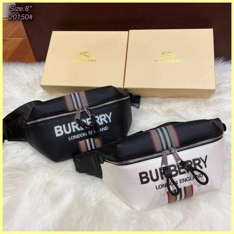 BURBERRY Belt Bag / Burberry Vintage Check Sonny Belt Bag / BURBERRY FRAGRANCES BELT BAG กระเป๋าคาดเอว คาดอกแบบ UNISEX ใช้ได้ทุกเพศ แพทเทิร์นใช้งานง่าย ภายในโล่งกว้าง จุของได้สบายๆ สายสะพายปรับได้เลยตามชอบ ใบจริงดีงามเกินราคาแน่นอน recommend เลยจ้า!!