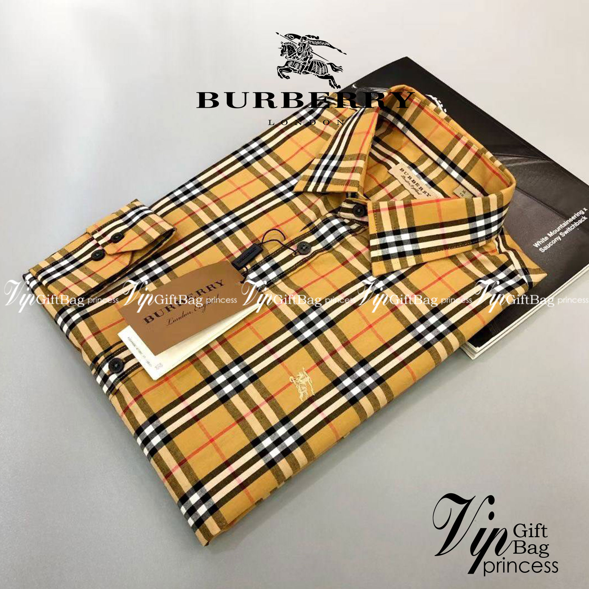 BURBERRY SHIRT / BURBERRY LONG SLEEVE VINTAGE CHECK SHIRT เสื้อเชิ้ตแขนยาวแบรนด์เบอเบอรี่ ลายสก็อตสุด classic เรียบหรู ดูดี ภูมิฐานมากๆค่ะ สินค้านำเข้าคุณภาพเทียบแท้ งานสวยเทพ เนื้อผ้าอย่างดี เป๊ะมาก รับประกันความพอใจเลยนะคะ ใส่เป็นเชิ้ตติดกระดุมเนี๊ยบๆ ห