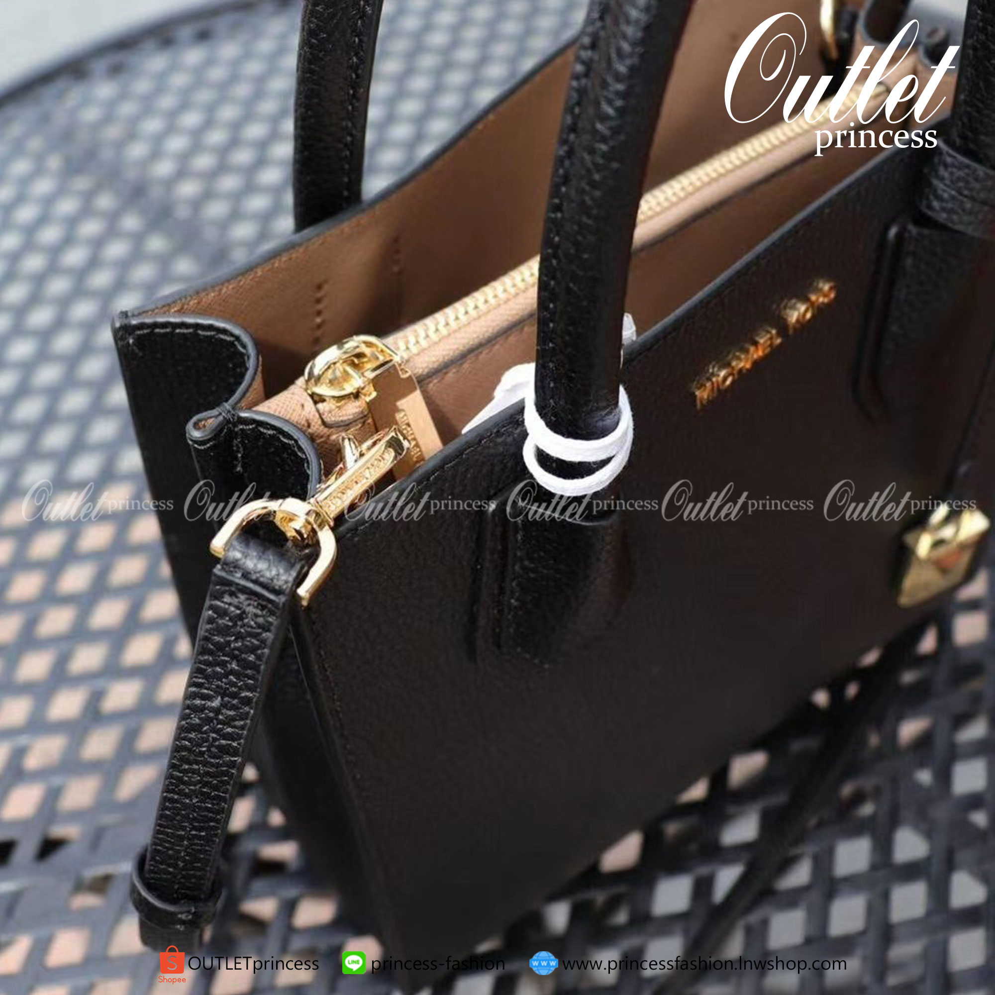 ของแท้ 100% Micheal Kors Genuine Leather Handbag (The Mercer Collection⚡️)