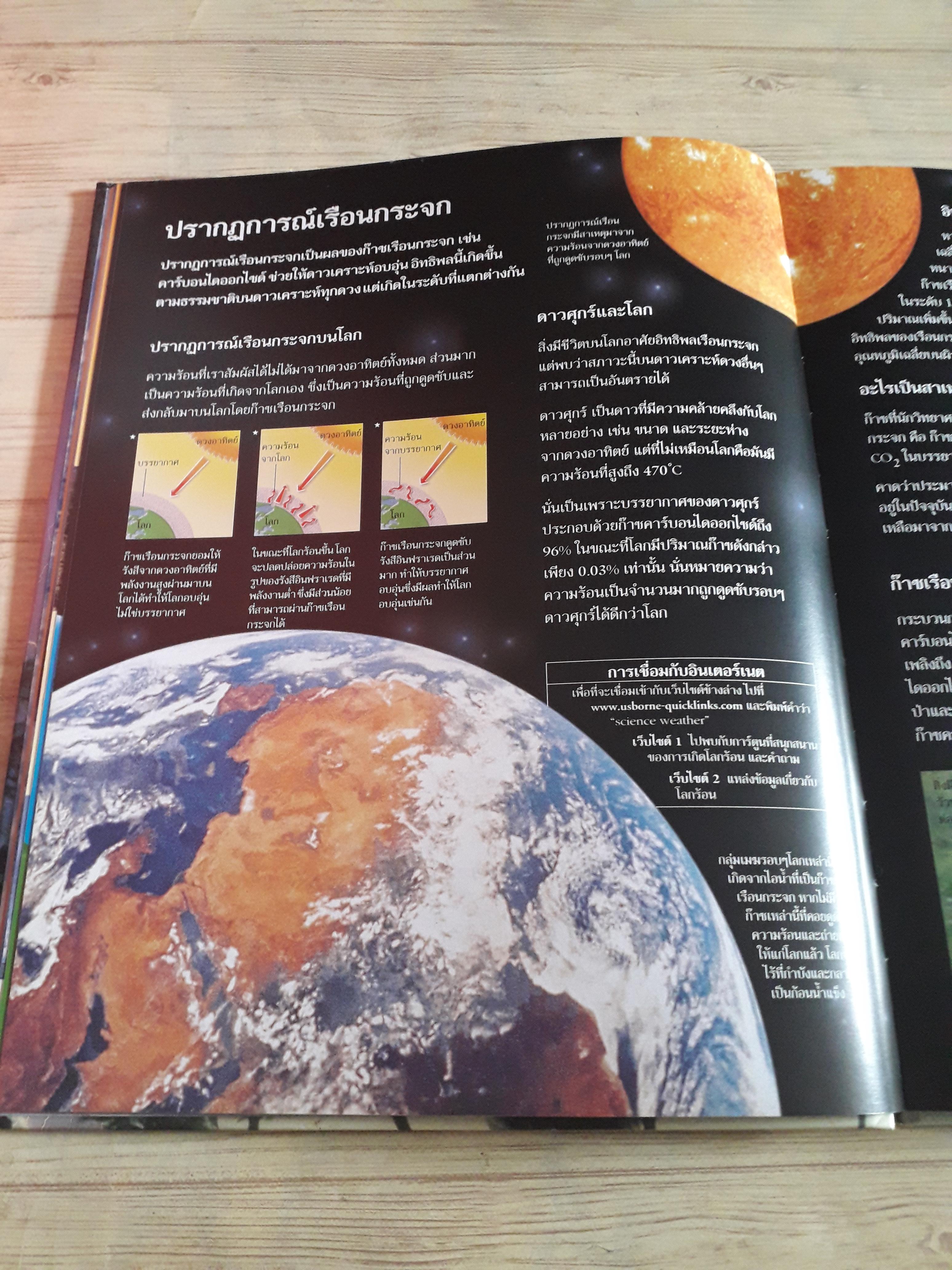 ไทมส์ สารานุกรม การเปลี่ยนแปลงของอากาศและภูมิอากาศ รองศาสตราจารย์ ดร.โกสุม จันทร์ศิริ เขียน