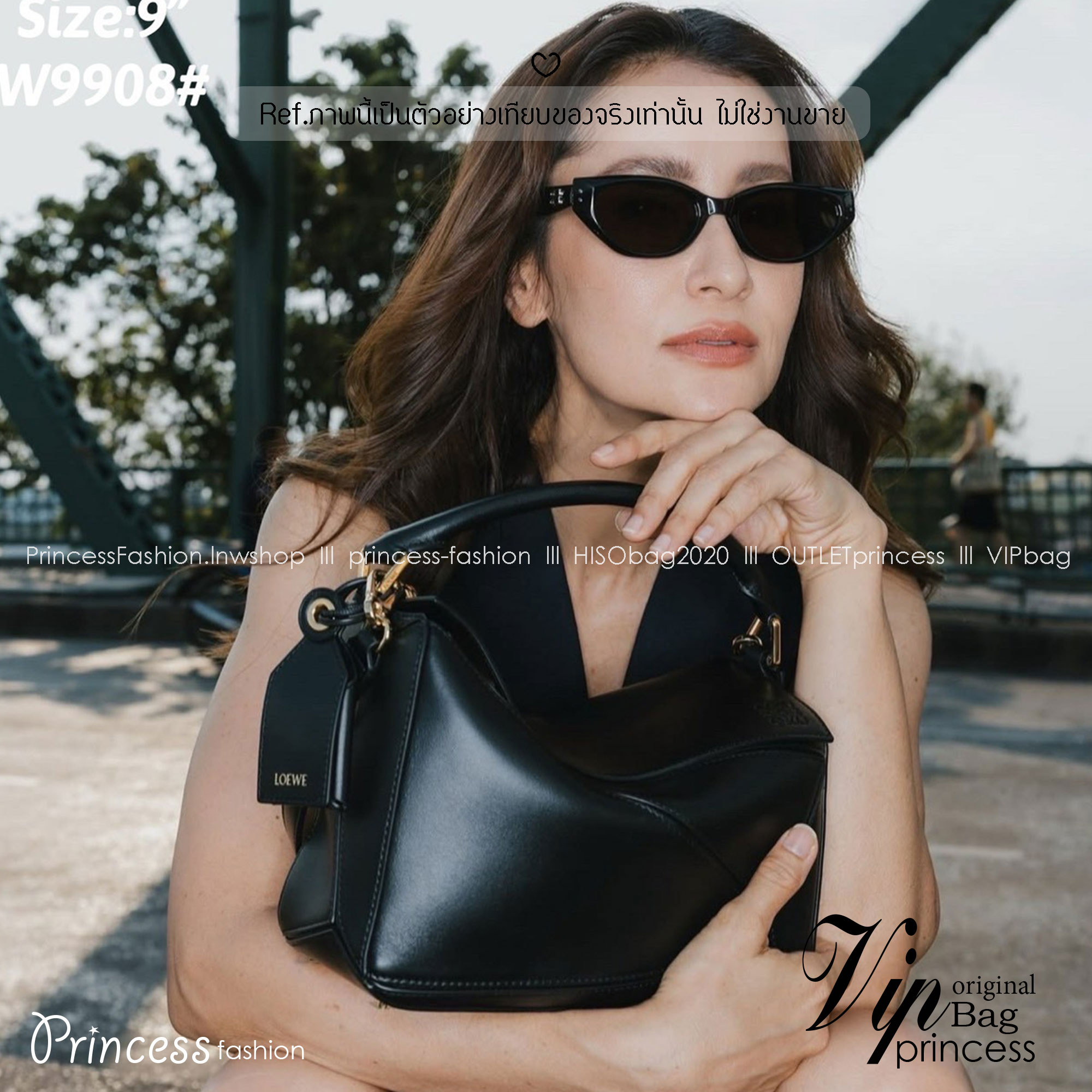 Loewe Puzzle bag กระเป๋าสะพายข้างทรงกล่อง สุดยอดแบรนด์ที่ดีไซน์เป็นเอกลักษณ์ โดดเด่น สวยหรู สไตล์พัซเซิลคลาสสิค