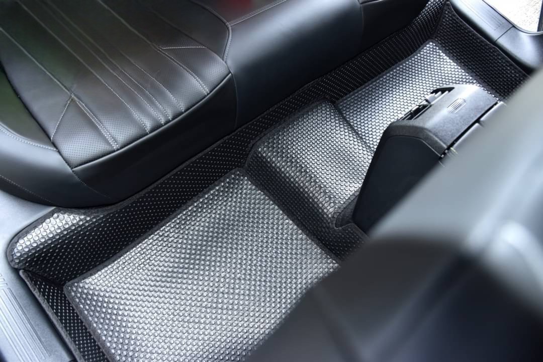 ยางปูพื้นรถยนต์ PEUGEOT 408 ปี2024 พรมกระดุม เปอโยต์ 408 สีดำ เข้ารูป ในรถ เต็มคัน