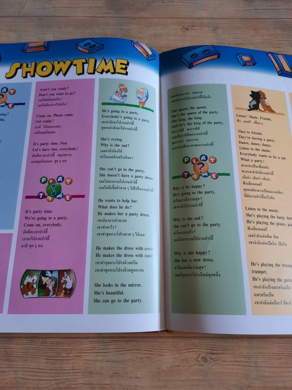 Disney's Magic English เรียนภาษาอังกฤษกับดิสนีย์ - สนุกกับงานปาร์ตี้ ปฐมฤกษ์ เกตุทัตและฆรณี แสงรุจิ แปลและเรียบเรียง