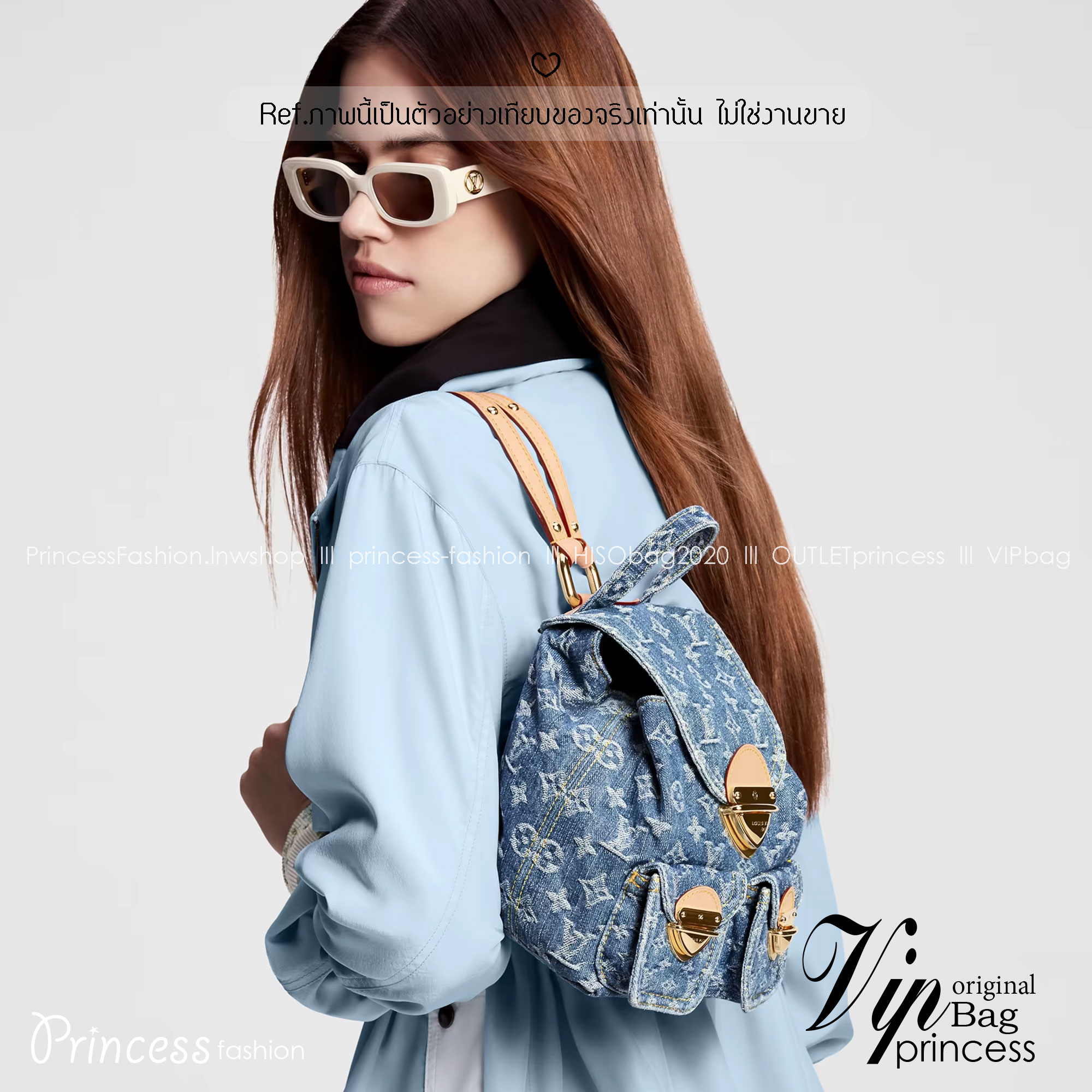 LV Venice backpack iconic Monogram Denim Washed กระเป๋าดีไซน์เป้สะพายหลัง ใบเล็กน่ารักน่าใช้ งานเดนิมสุดไอคอนิก อีกหนึ่งรุ่น Best seller ที่ต้องมี!! พร้อมสีมาใหม่ที่พลาดไม่ได้!!