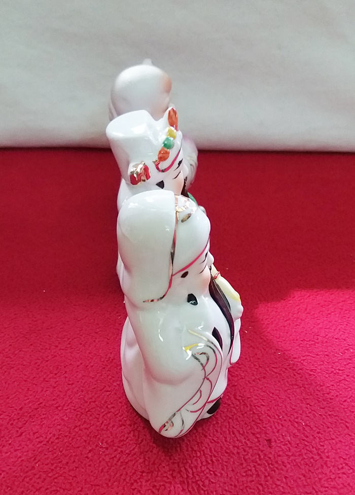 สินค้าหมดค่ะ เทพฮกลกซิ่ว องค์เล็กสีขาว แก้ชงปีระกา ชง50% ปี2563 ช่วยเสริมดวงท่านให้ดีขึ้นค่ะ