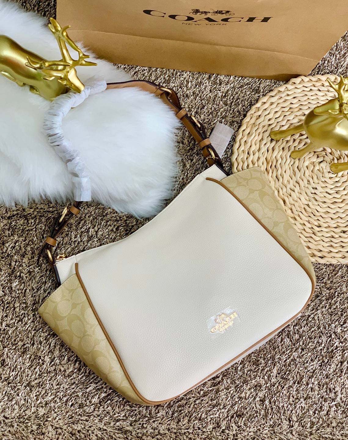 สินค้าออกใหม่ พร้อมคอลเลคชั่นสีใหม่ล่าสุดค่ะ! COACH RORI SHOULDER BAG ((C2855)) พร้อมส่งที่ไทย สวยก่อนใครแน่นอนค่ะ! กระเป๋าสะพายไหล่ หนังแท้ชั้นดีที่สุด หนังนิ่ม ทรงสวย หลงรักแน่นอนค่ะ😘