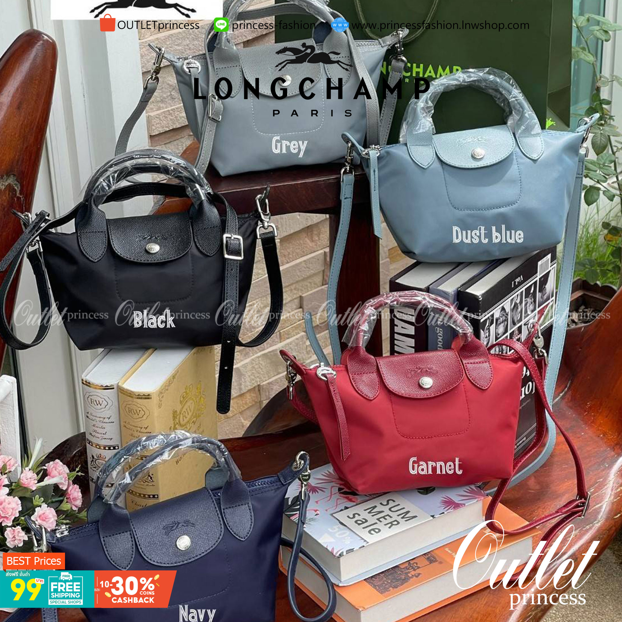 LONGCHAMP LE PLIAGE NÉO TOP HANDLE BAG XS คอลเลคชั่นสุดพิเศษจากลองฌอมป์ มีดีไซน์ที่เรียบหรูและคลาสสิก แฝงด้วยลูกเล่นแบบเฟมินีน แถมยังมีน้ำหนักเบาอย่างไม่น่าเชื่อ มาพร้อมกับหูจับกระเป๋าคู่และฝาปิดแบบกระดุม กระเป๋าถือใบนี้สามารถใช้ถือแบบทั่วไป มีสายสะพายถอด