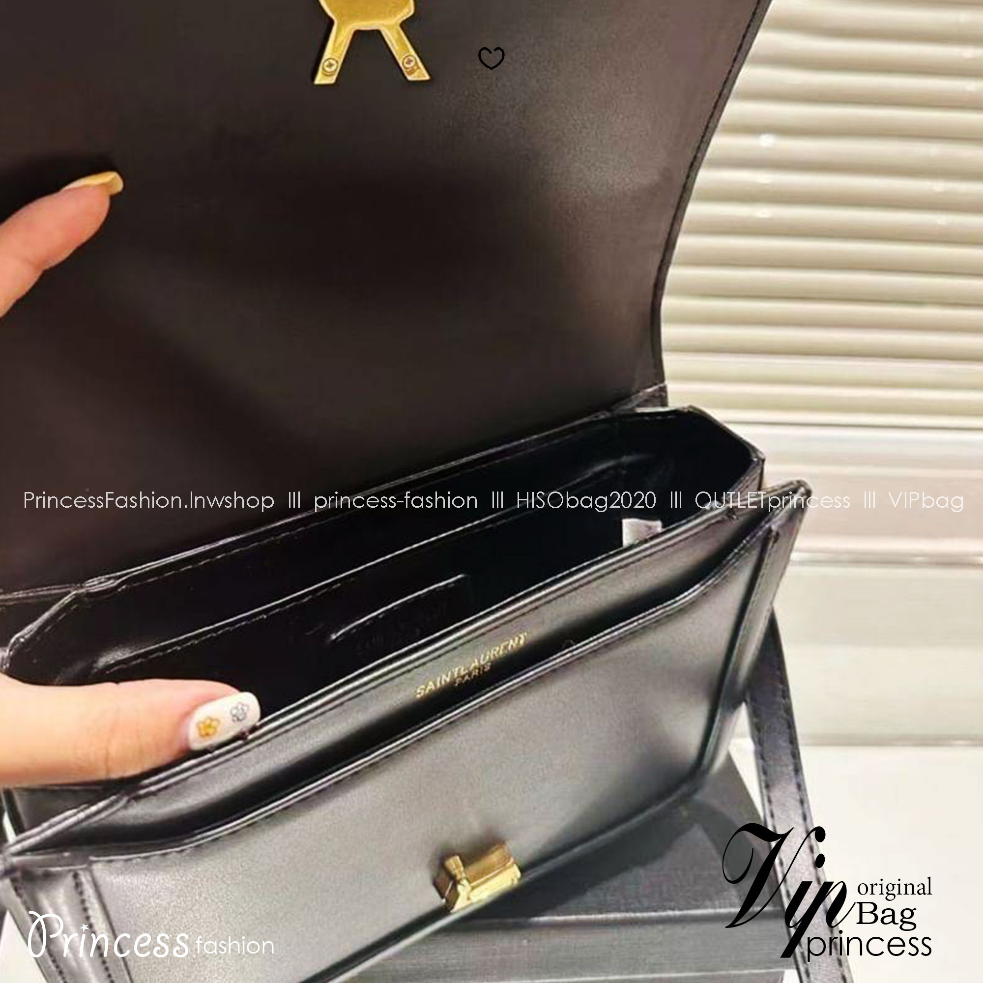 YSL Solferino Bag กระเป๋าสะพายทรงเหลี่ยมรุ่นยอดนิยม ทรงสวยคลาสสิค ใช้ได้บ่อยไม่มีเบื่อ ดีไซน์เรียบหรู ดูแพง