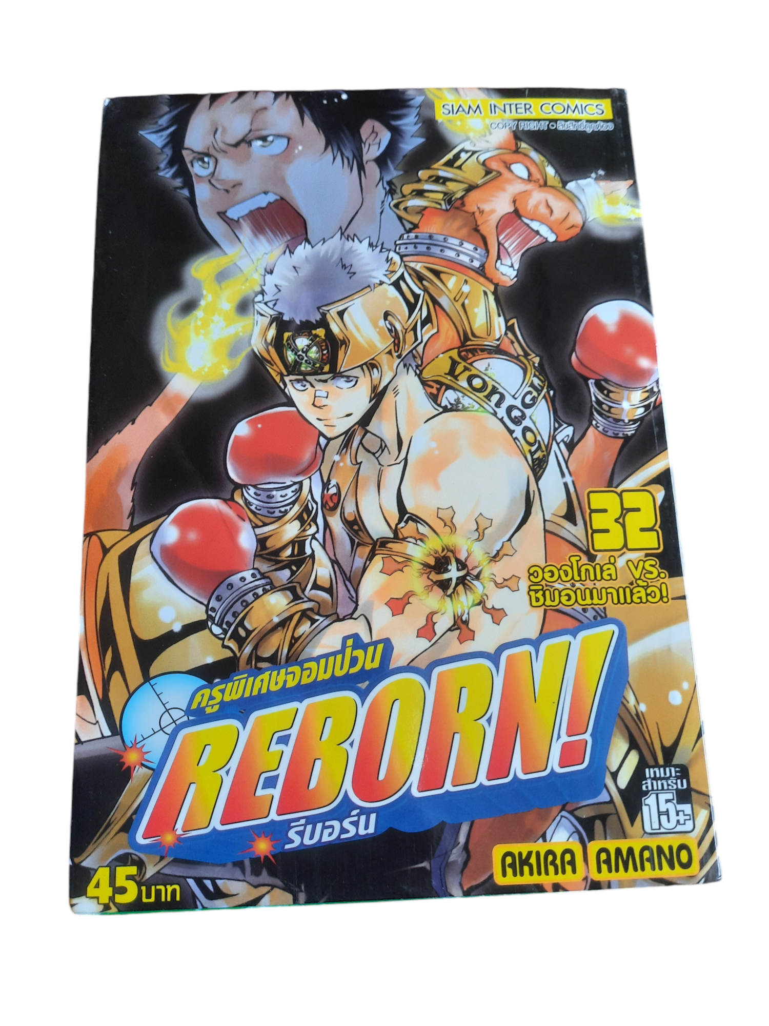 REBORN ครูพิเศษจอมป่วน ชุด เล่ม 1-32 (42 เล่มจบ) สภาพเช่า