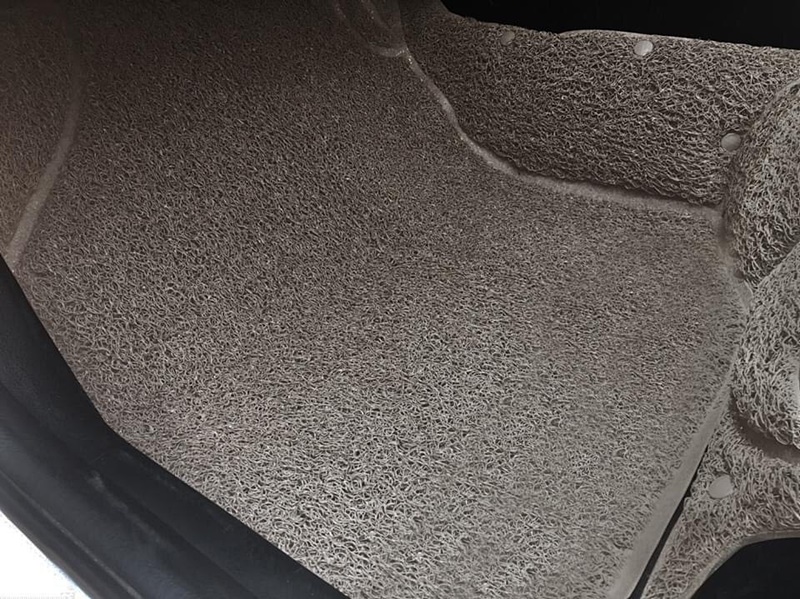 พรมดักฝุ่นไวนิลรีดขอบ HONDA CITY 2008-13 พรมดักฝุ่นในรถ สีน้ำตาล เกรดA เข้ารูป ตรงรุ่นรถ เต็มคัน