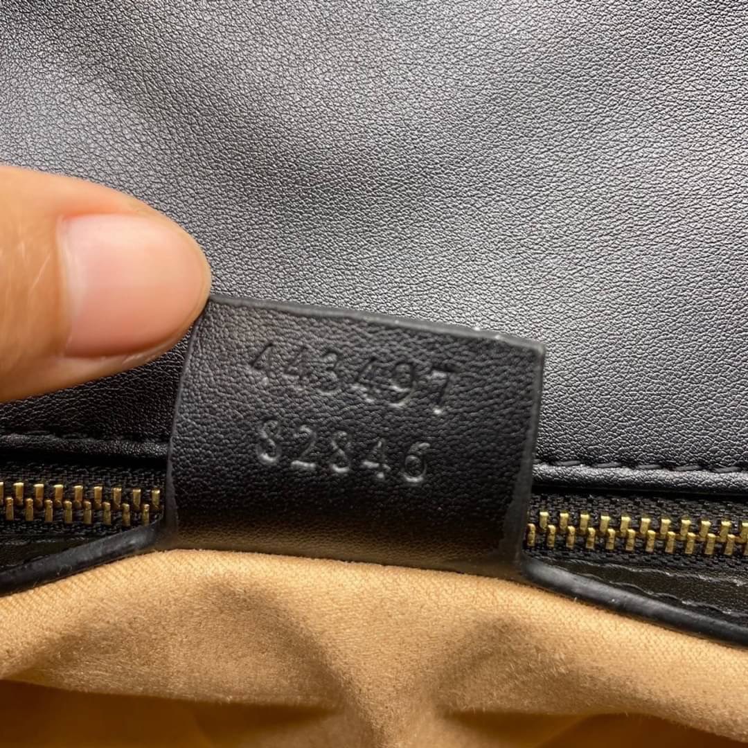 หนังแท้ GUCCI GG Marmont small matelassé shoulder bag 26cm ภาพสินค้าถ่ายจากงานขายจริง ใช้งานต่างประเทศได้ค่ะ