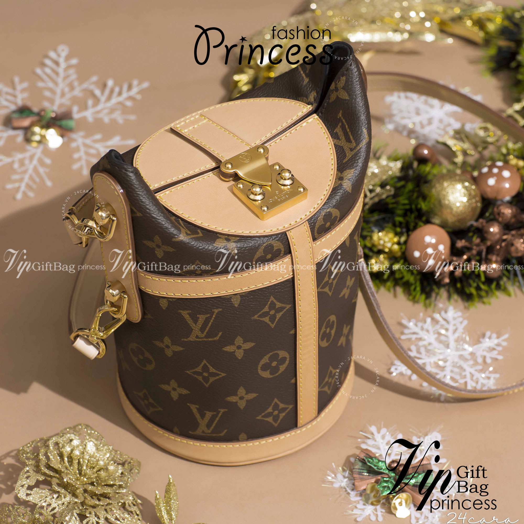 LV DUFFLE BAG กรเป๋าสะพายทรงบัคเก็ต ตัดเย็บด้วย Monogram แคนวาสที่ยืดหยุ่นพร้อมสัญลักษณ์ S-Lock ที่สร้างสรรค์ขึ้นอย่างประณีต เป็นตัวเลือกที่มีสไตล์สำหรับการใช้งานระหว่างวันไปจนถึงกลางคืน ใช้ถือ หรือสะพายไหล่ก็ได้