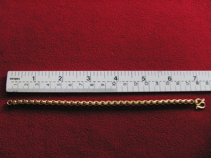 สร้อยข้อมือทำจากเหรียญ25,50ส.ต.ลายผ่าหวาย ความหนา 5 มม.ค่ะ