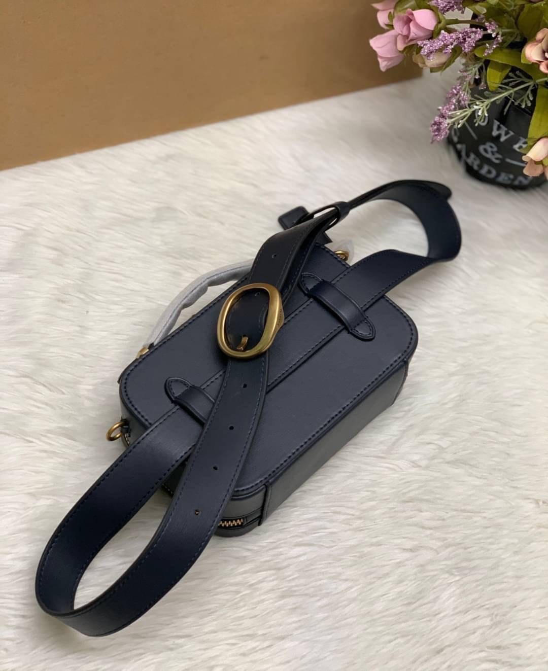 COACH ALIE BELT BAG IN SIGNATURE JACQUARD ((4813))