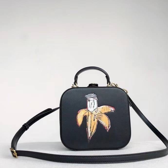 COACH X JEAN-MICHEL BASQUIAT SQUARE BAG
