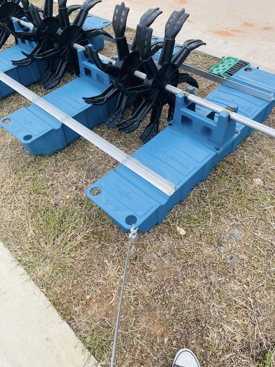 ชุดกังหันตีน้ำพลังงานแสงอาทิตย์ 12 ใบพัด 1 HP (รุ่นพิเศษ) พร้อมใช้งาน จัดส่งทั่วประเทศ