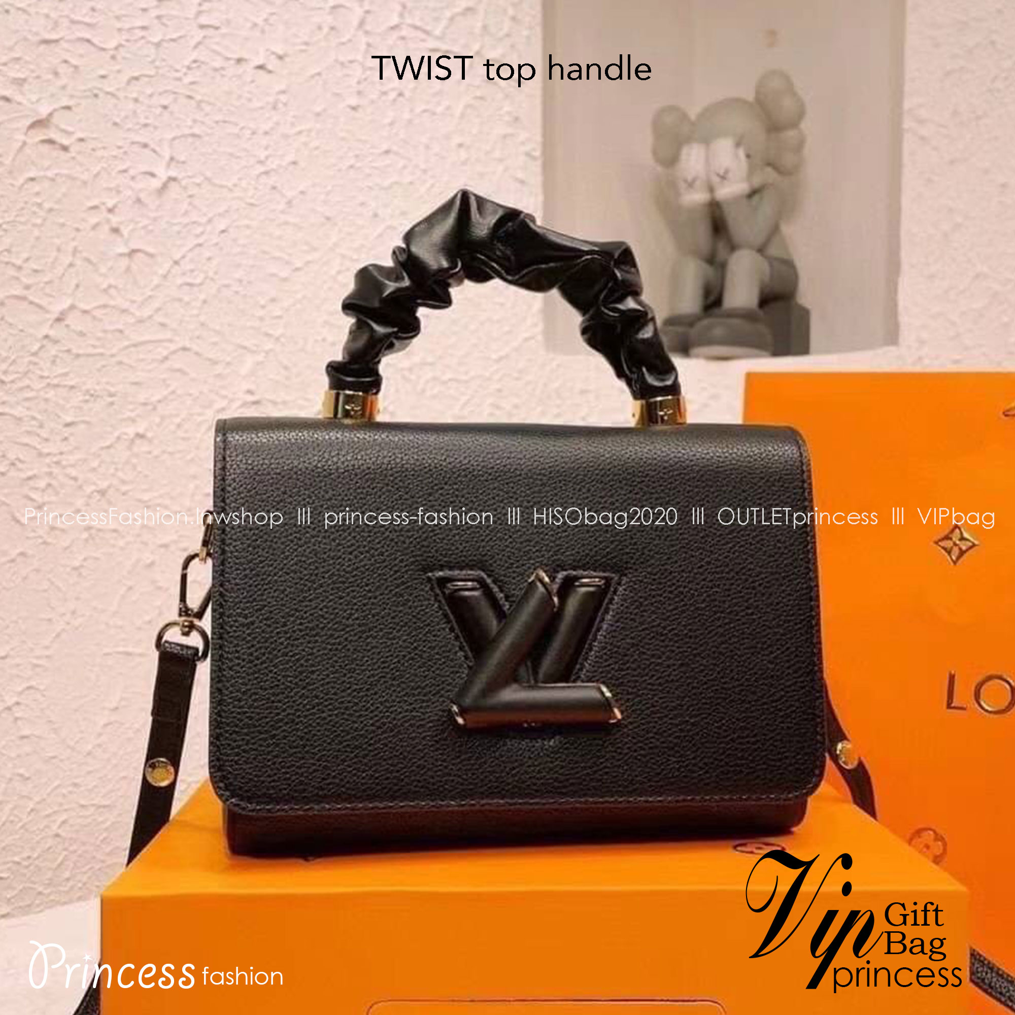 LV TWIST top handle ที่สุดของความสวยในราคาเบาๆ กระเป๋าถือสุดหรู ดีไซน์ทรงคลาสสิค ดีงามม้ากกกก!! มาพร้อมหูจับในตัว ด้วยรูปทรงวินเทจ พร้อมส่งครบ box set ในราคาที่คุ้มที่สุด จัดเถอะค่า ยืนยันว่าสวยคุ้ม!!