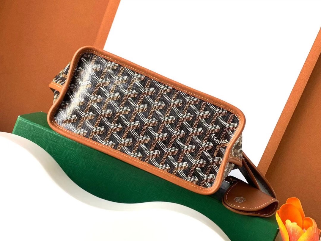 GOYARD Anjou Mini Bag Little Heart Shape กระเป๋าทรงโท้ทมินิ หนังแท้สวยเป๊ะ เกรดท็อปออริ สลับแท้ 1:1 เกรดดีสุด ใช้ต่างประเทศได้ ผ่านทุก ตม.