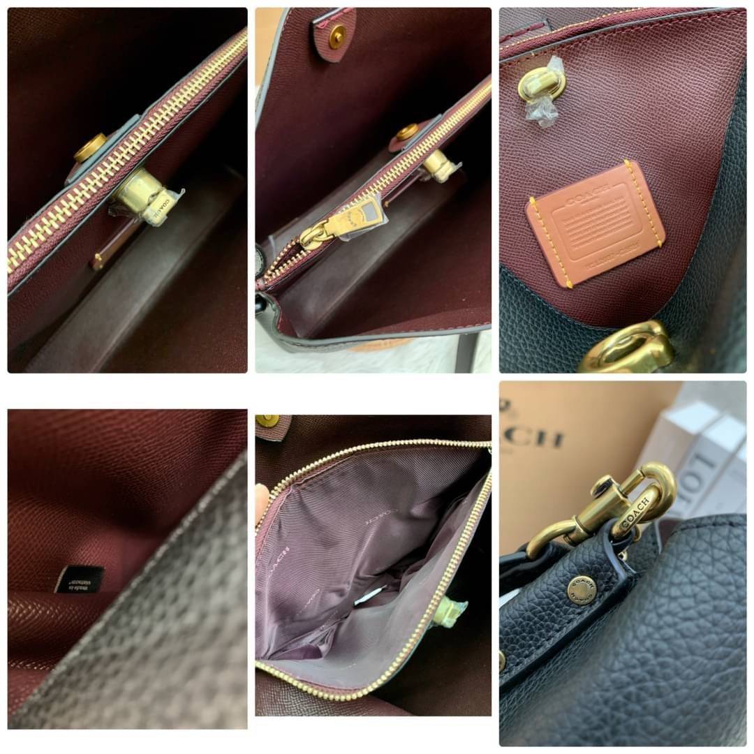 COACH WILLOW SHOULDER BAG ((C2745//C2590//C2621)) พร้อมส่งที่ไทย รุ่นแนะนำค่ะ🔥🔥 🔺กระเป๋าหิ้ว//คล้องไหล่//สะพายข้าง สุดคุ้ม! หนังแท้ชั้นดี ได้ไปหลงรักแน่นอนค่ะ หนังสวยมากๆ😘 🔺ตัวกระเป๋าแบ่งเป็นสองช่องหลัก ด้านนึงเป็นแ