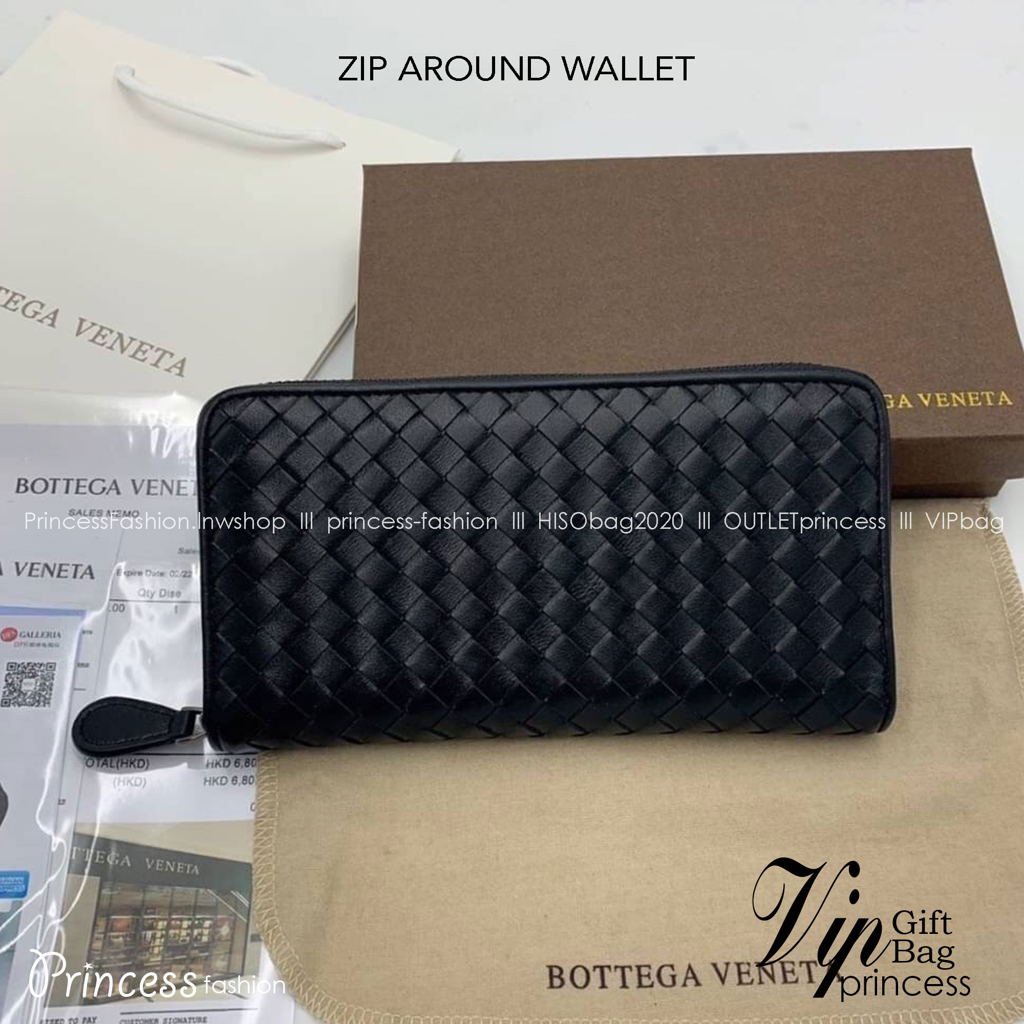 BOTTEGA VENETA ZIP AROUND WALLET / BOTTEGA LONG WALLET กระเป๋าสตางค์ยาวซิปรอบ เอกลักษณ์หนังสานคลาสสิก สร้างสรรค์ให้ไอเท็มนี้ดูหรู ดูแพง ใบจริงสวยมาก ใช้ได้ทั้งชายหญิง มาจำนวนจำกัด รีบตำกันน้า ไม่อยากให้พลาดเลยจ้า