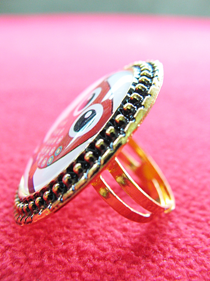 แหวนสไตล์วินเทจ นกฮูก แบบ7ค่ะ