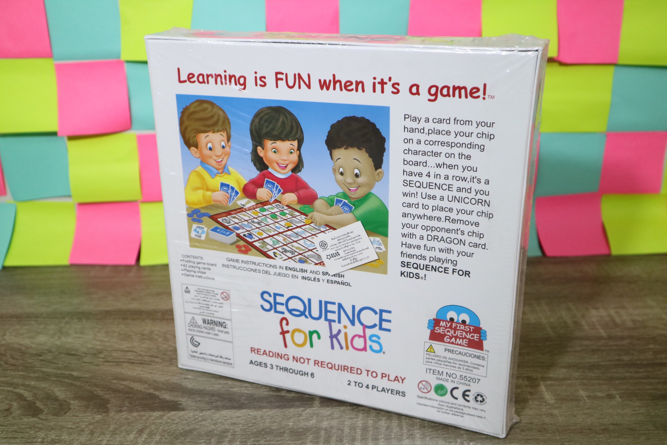 เกมฝึกทักษะ Sequence สำหรับเด็ก