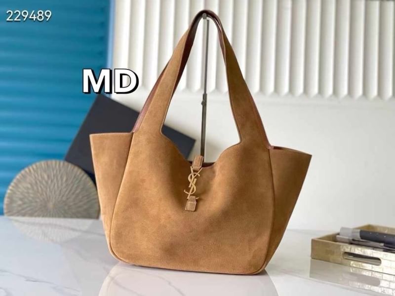 YSL Le 5 À 7 Bea suede tote bag กระเป๋าทรงโท้ทงานหนังกลับ สวยเด่นเป็นเอกลักษณ์มาก ดีไซน์เรียบแต่มากมีอยู่จริง สวยดูแพง ที่ไม่มีตอนนี้คือพลาด