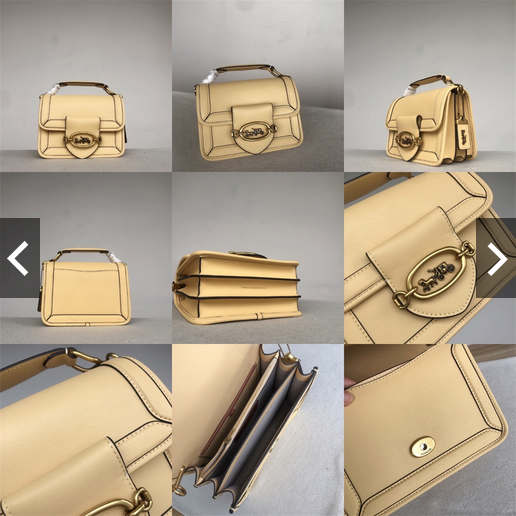 COACH C8452 C8450 C8449 C8451 Hero Shoulder Bag In Signature Canvas Women Crossbody Sling Handbag พร้อมส่งที่ไทย ดีไซน์ใหม่ล่าสุด ที่มาพร้อมความหรูยกระดับ กระเป๋าถือ/สะพายข้าง ออกแบบทรงสวย คลาสสิค ขนาดกำลังพอดี ไม่ว่าจะถือ หรือสะพายสายครอส ก็ดูดีแบบไม่ต้อ