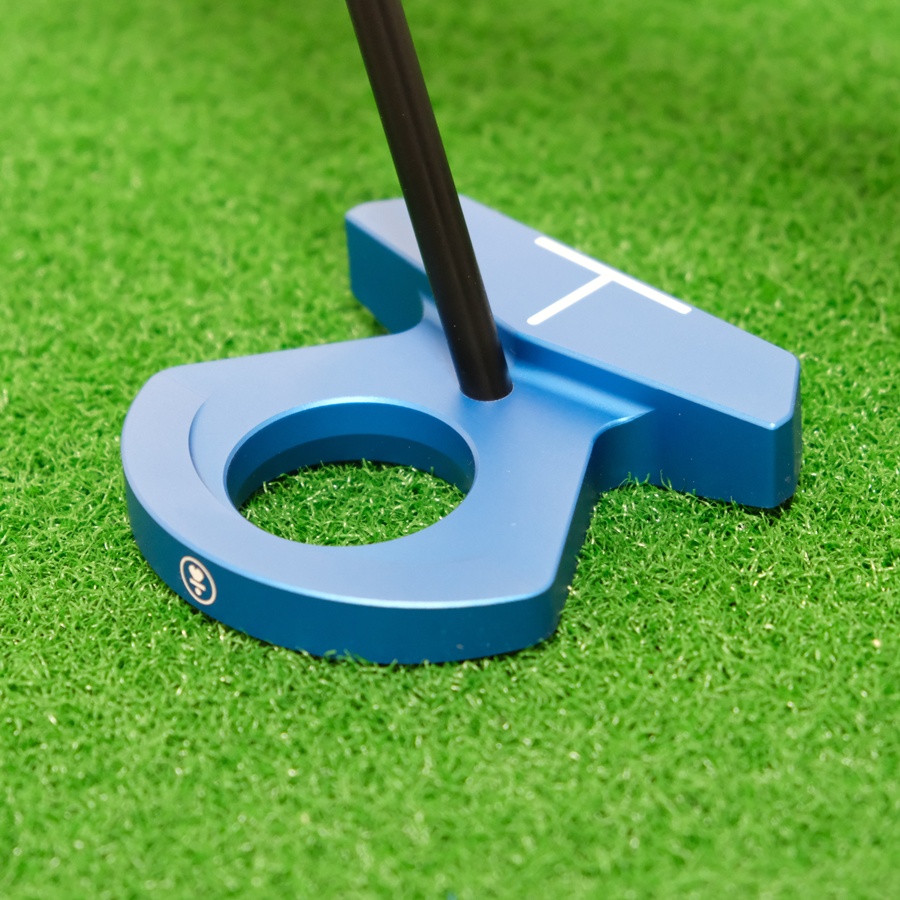 LAB GOLF DF3 BLUE PUTTER L.A.B. GOLF 35 INCH PUTTER 35" 69* LIE STEEL SHAFT + HEADCOVER