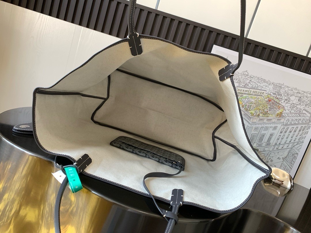 GOYARD GM TOTE BAG กระเป๋าทรงโท้ทใบใหญ่ หนังแท้สวยเป๊ะ เกรดท็อปออริ สลับแท้ 1:1 เกรดดีสุด ใช้ต่างประเทศได้ ผ่านทุก ตม.