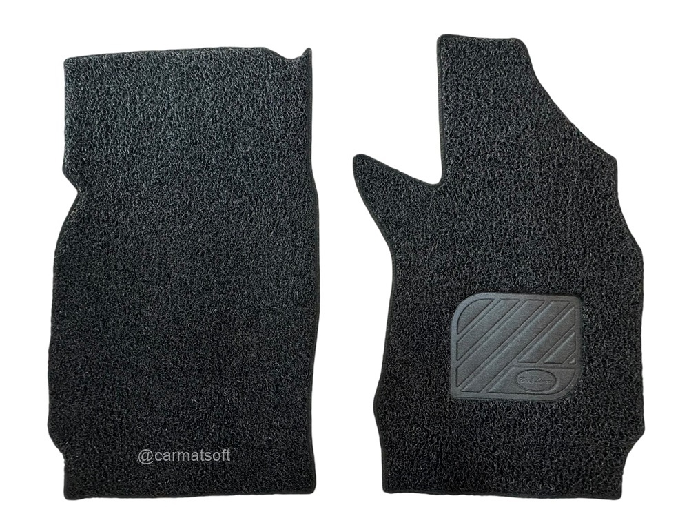 พรมดักฝุ่นไวนิล AUDI A4 B5 1997-01 พรมดักฝุ่นในรถ อาวดี้ เอ4 สีดำ เข้ารูป 5ชิ้น