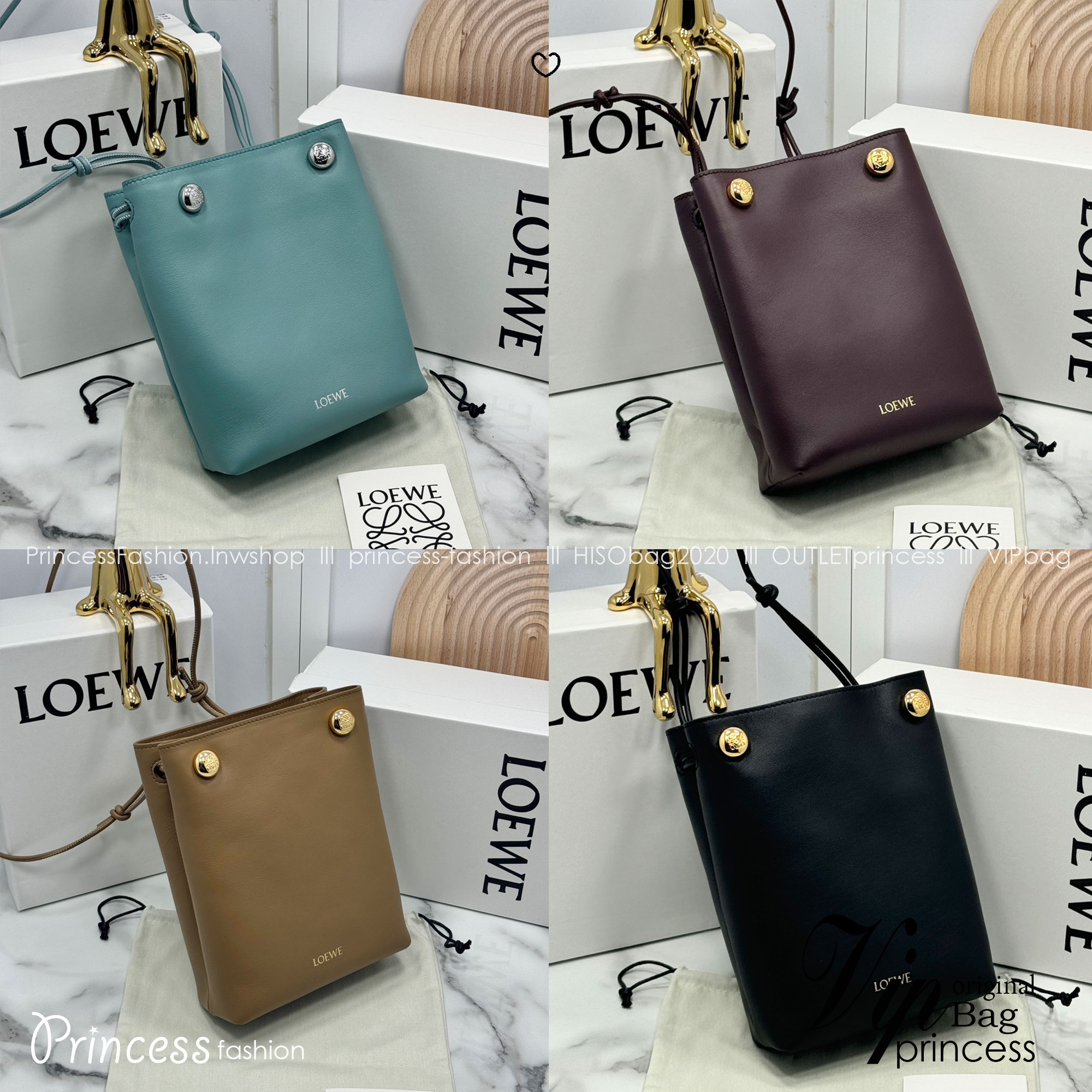 ORI หนังแท้ | LOEWE pebble pouch in smooth กระเป๋าทรงโท้ทดีไซน์คลาสสิค เรียบง่ายแต่ดูแพง มีระดับสุดๆ แต่งหมุดปั้มโลโก้แบรนด์สีทองสวยโดดเด่น เหมาะเป็นไอเท็ม everyday bag จริงๆ