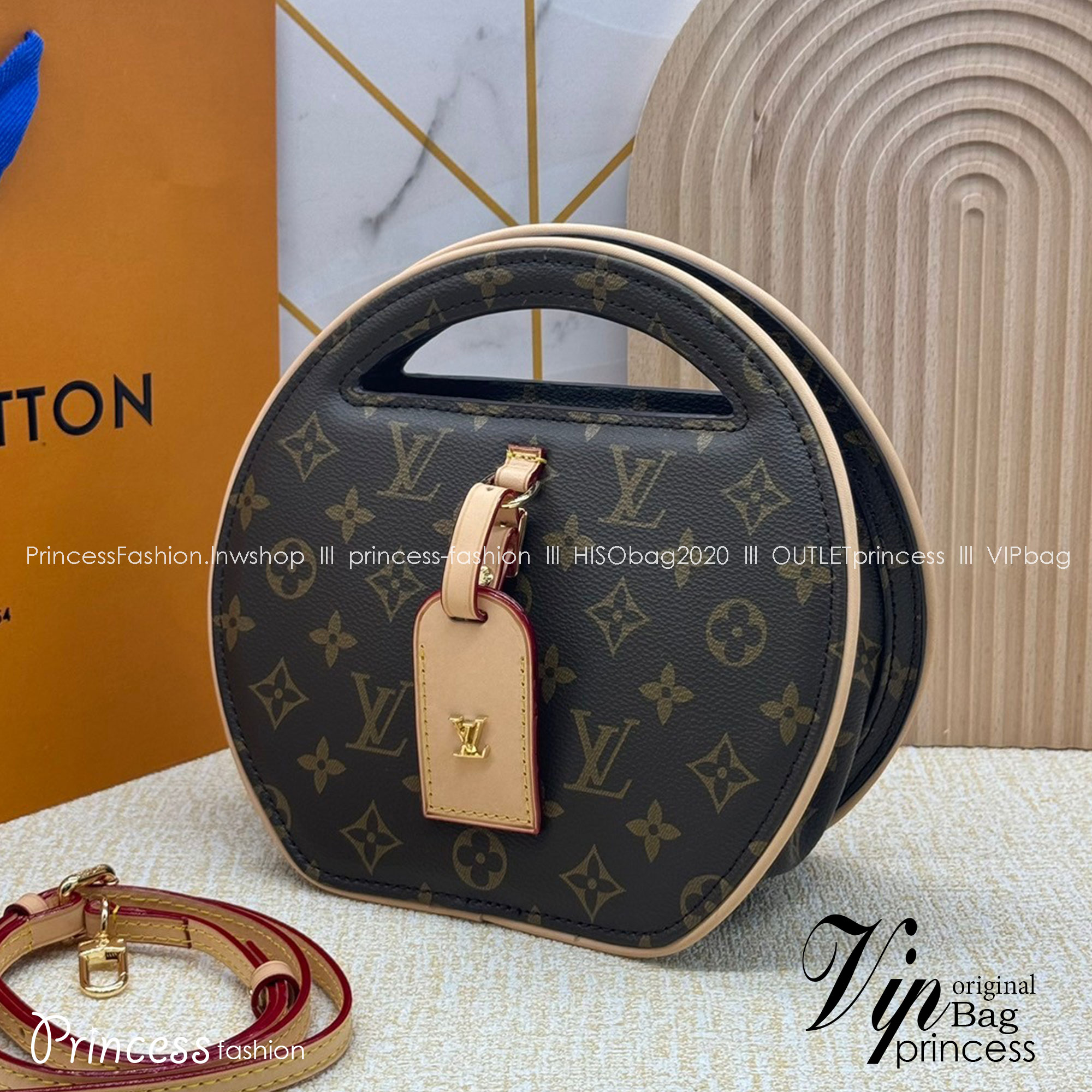 LV Around Me PM Bag / LV Circle Monogram เกรดออริจินอล 1:1 สลับแท้ ภาพถ่ายจากงานขายจริง ใช้งานต่างประเทศได้