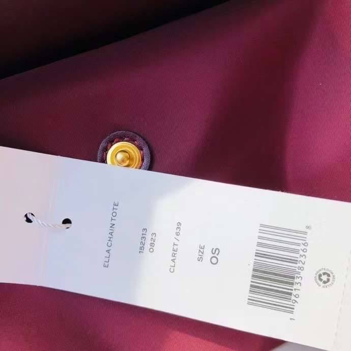 TORY BURCH Ella Chain Tote 32cm / TORY TOTE NYLON BAG พร้อมส่ง 4 สี กระเป๋าสะพายทรงโท้ท จุของได้เต็มที่ น้ำหนักเบา รูปทรงคลาสสิคชวนใช้