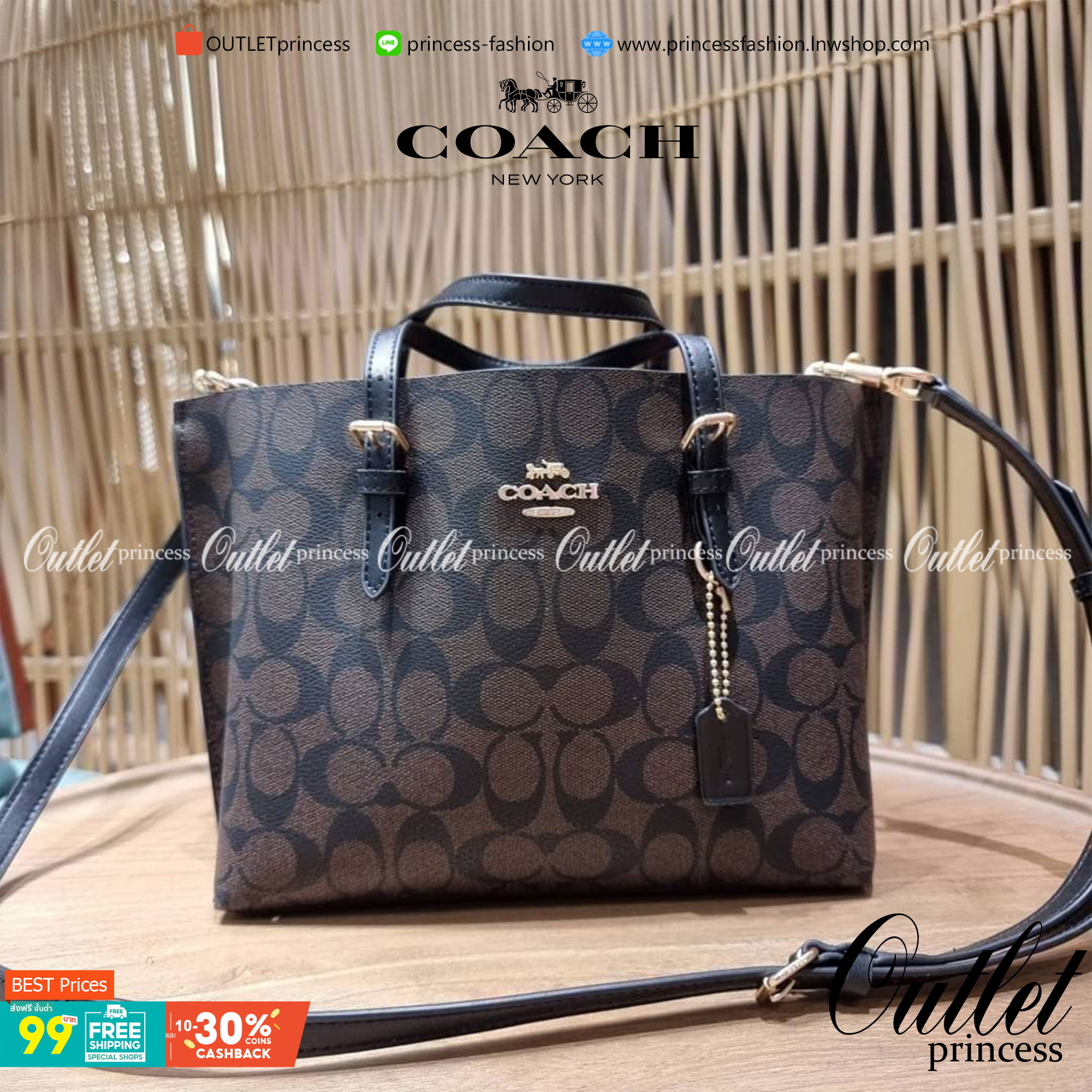 OUTTLET 】COACH MOLLIE TOTE 25 (C4250 C4084) น้องคนสวยอีกหนึ่ง!! กระเป๋าโท้ทไซส์เล็กที่สาวๆหลงรัก ดีไซน์คลาสสิคเหมือนเดิม เพิ่มเติมคือสะดวกขึ้นเยอะ!! ย่อส่วนมาจากใบใหญ่เป๊ะๆ น่ารักน่าใช้มากๆ วัสดุหนัง crossgrain ทนทาน ใช้งานง่าย เรียบหรูดูดีม้าก!! ภายในโล่