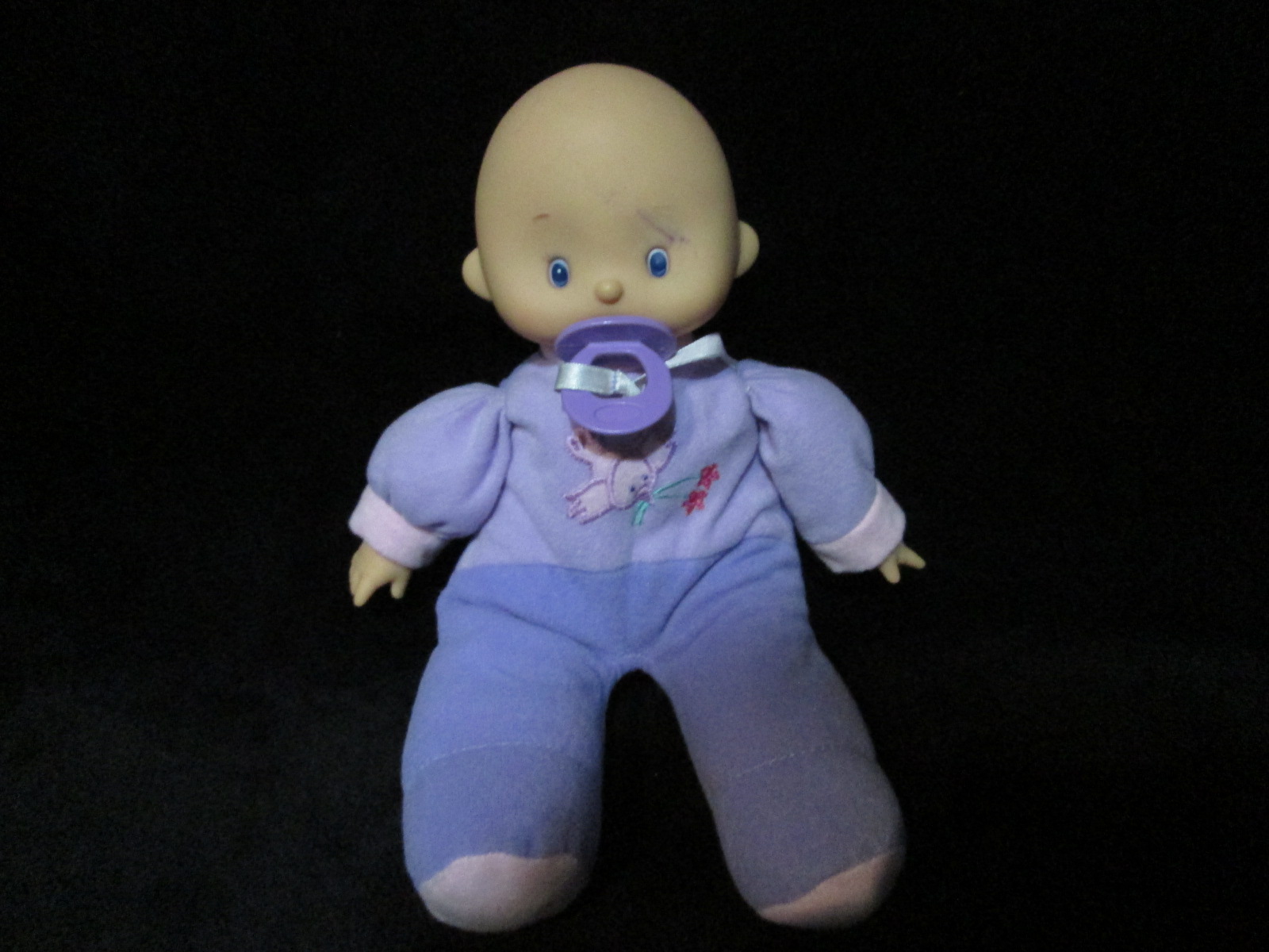 Cititoy 2000 Little Dreams Bean Bag Baby Plush Doll ตุ๊กตาหน้ายางมือสอง