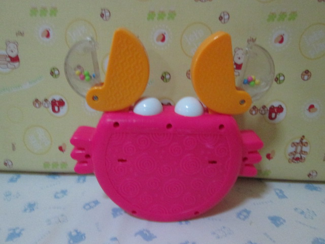 Fisher-Price Growing Baby Clack & Play Crab ของเล่นมือสอง