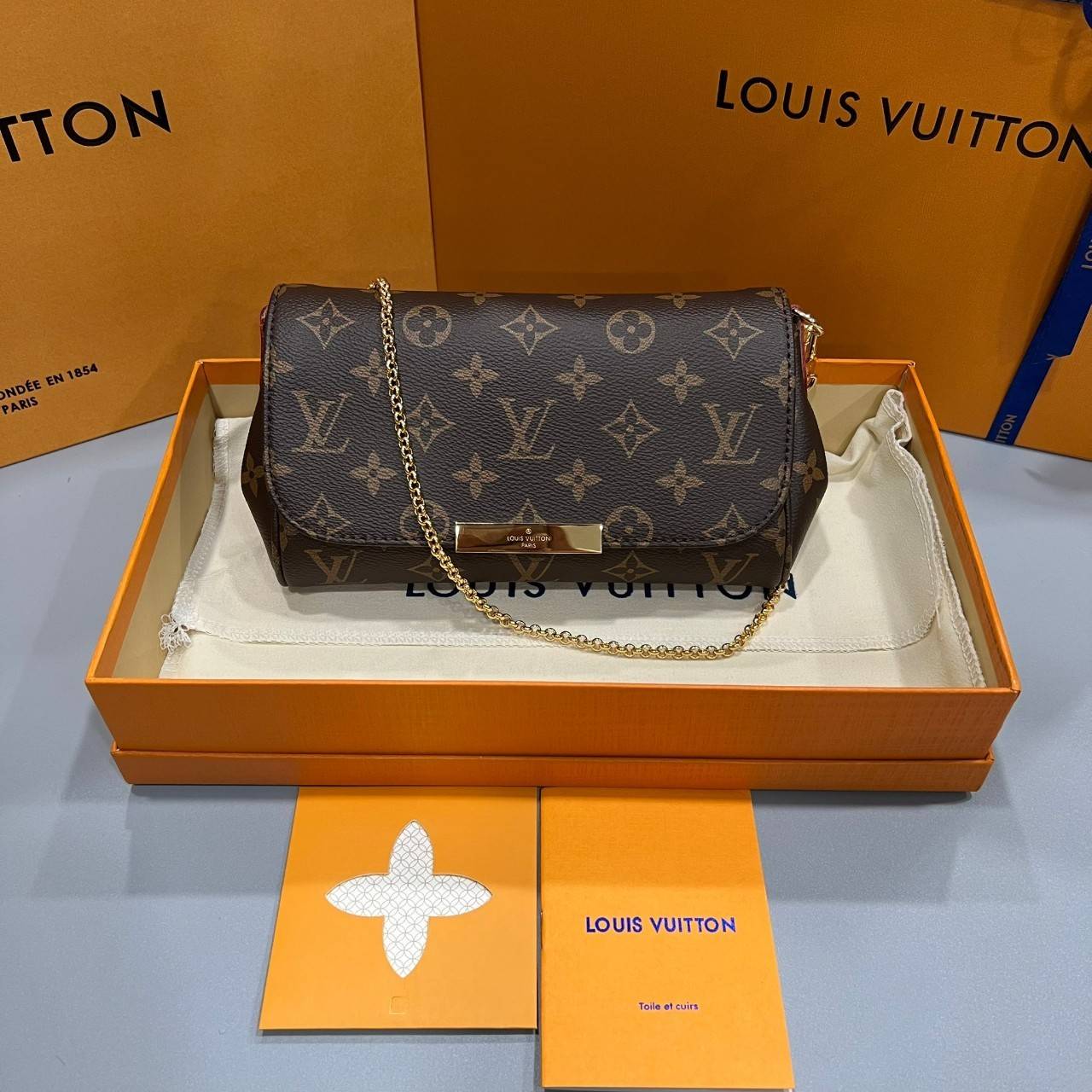 Ori Louis Vuitton favorite / LV Favorite Monogram Damier Ebene MM เกรดออริจินอล ใช้แทนใบจริงได้ ภาพถ่ายจากงานขายจริง ใช้งานต่างประเทศได้ค่ะ