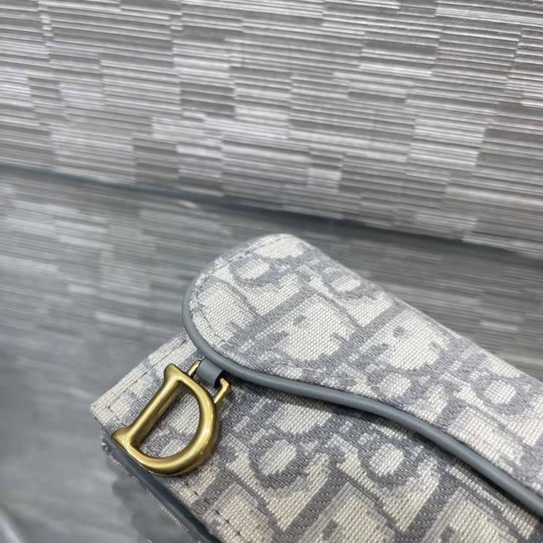 หนังแท้ DIOR SADDLE FLAP CARD HOLDER พร้อมส่งที่ไทย กระเป๋าใส่การ์ดงานหนังแท้และผ้าแจ็คการ์ด เกรดเทพออริจินอล ภาพสินค้าถ่ายจากงานขายจริง ใช้งานต่างประเทศได้