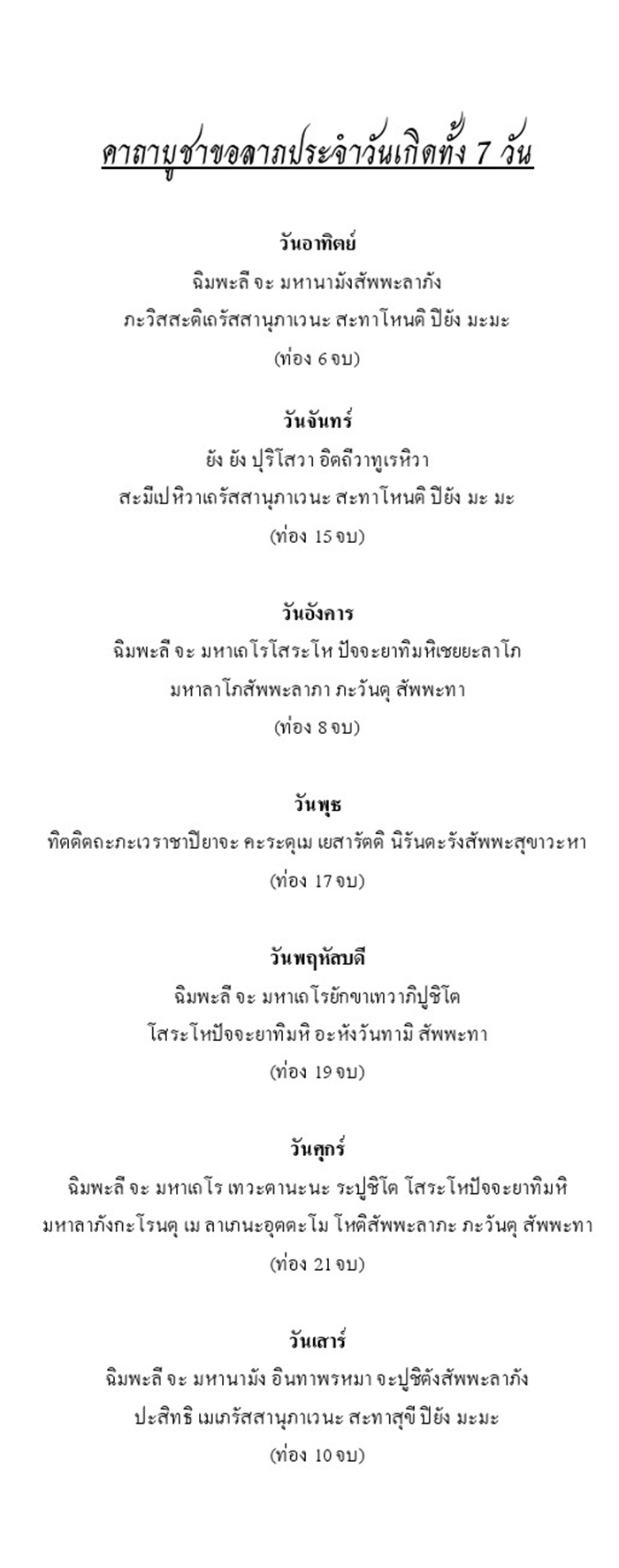 แผงเหรียญ12ราศี หลังหลังยันต์8ทิศ หนุนดวง แก้ปีชง+คาถาบูชาขอลาภประจำวันเกิดทั้ง 7 วันค่ะ