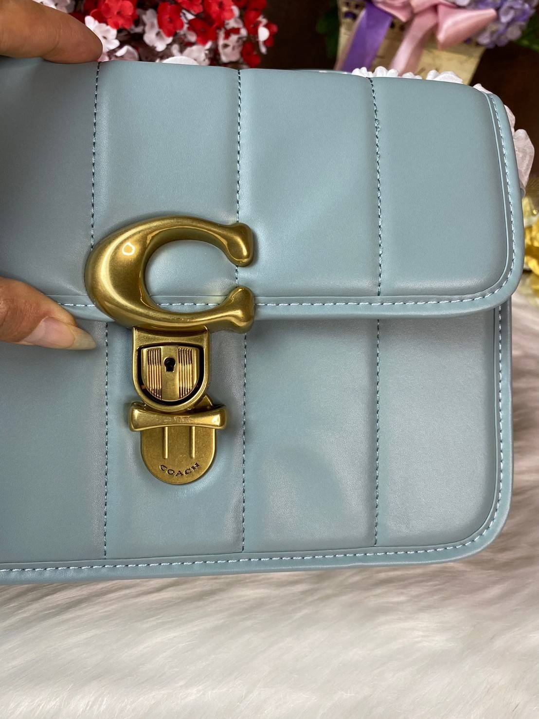 Coach Studio Shoulder Bag With Quilting c7725 พร้อมส่งที่ไทย