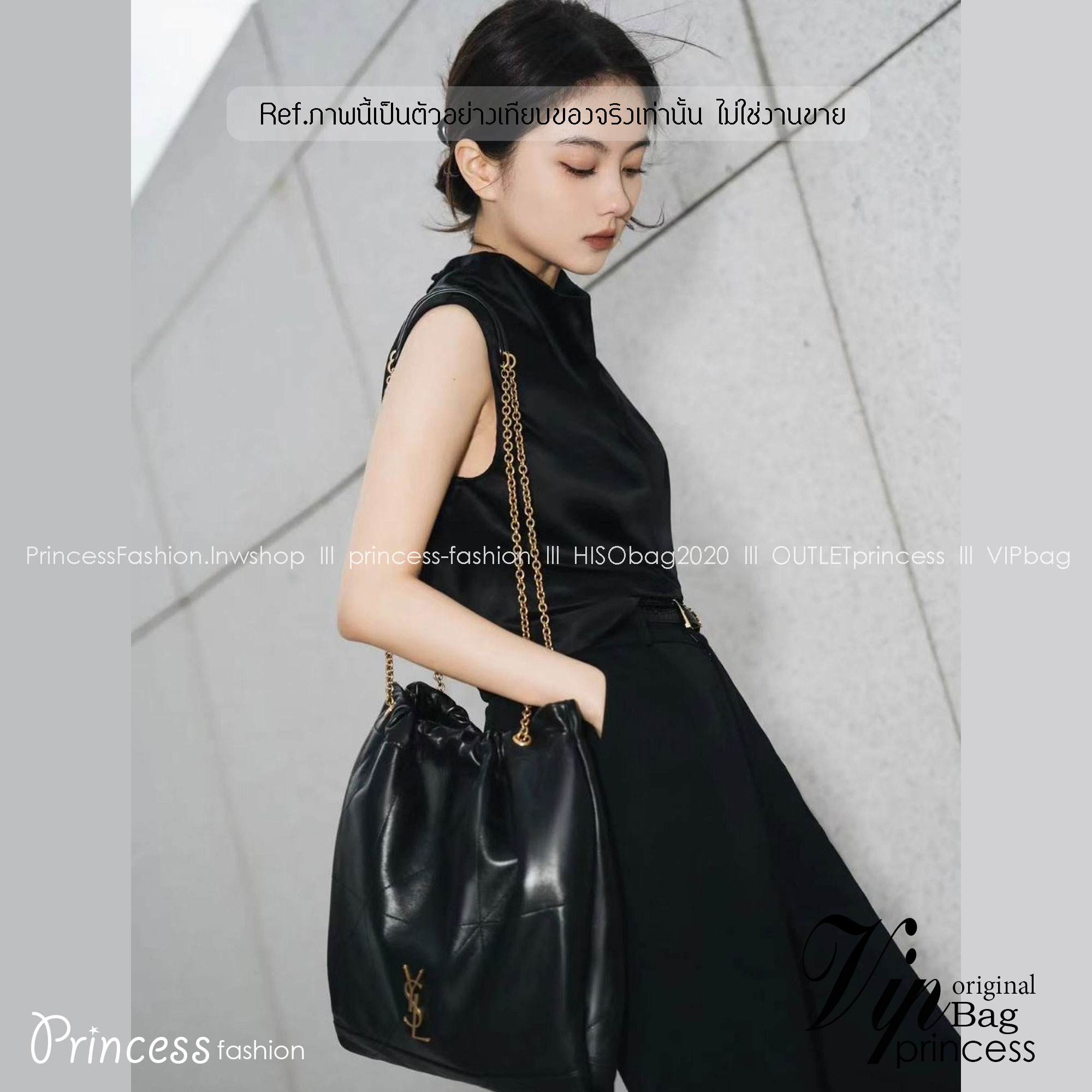 YSL JAMIE 4.3 POCHON / YSL TOTE BAG กระเป๋าสะพายทรงโท้ท รุ่นใหม่ งานหนังเต็มใบจุของได้เยอะ เกรดออริ 1:1 ใช้งานต่างประเทศได้